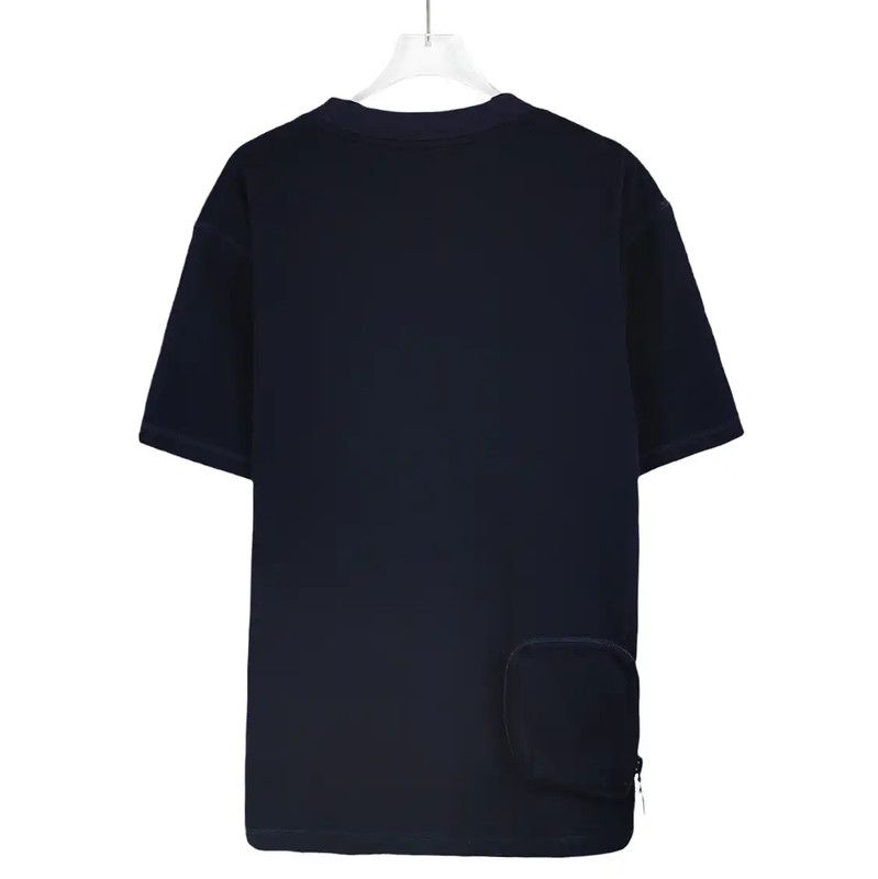Louis Vuitton Louis Vuitton Black Nylon T-Shirt for Women 0089 Size L / US 10 / IT 46 - 2 Thumbnail