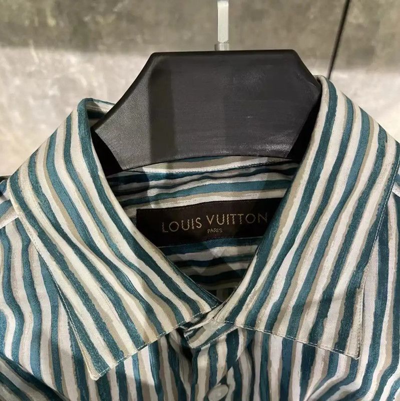 Louis Vuitton Louis Vuitton Green Cotton Women's Cardigan 0089 Size M / US 6-8 / IT 42-44 - 5 Thumbnail