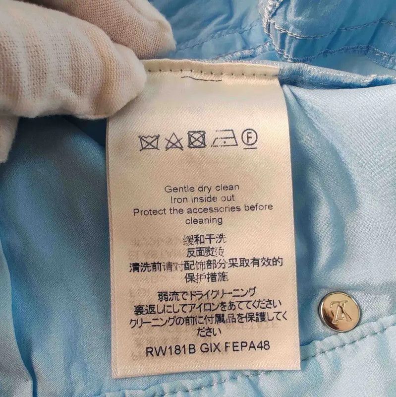 Louis Vuitton Louis Vuitton Blue Polyester Casual Pants 0089 Size 30" / US 8 / IT 44 - 6 Thumbnail