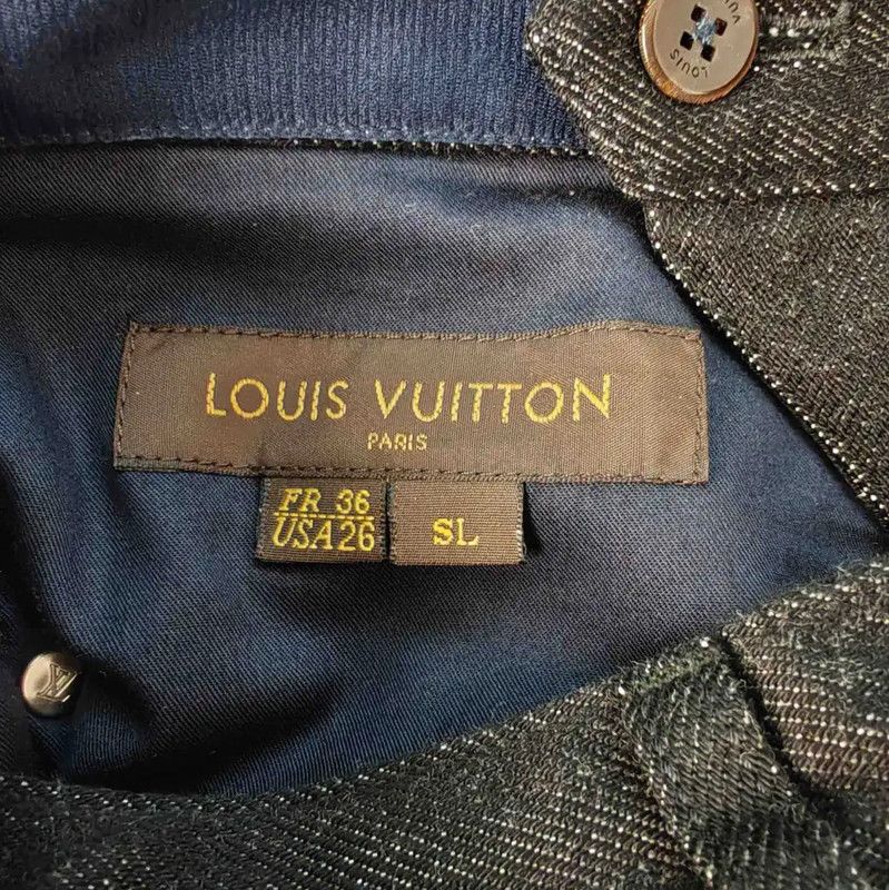 Louis Vuitton Louis Vuitton Black Cotton Women's Jeans 0089 Size 28" / US 6 / IT 42 - 7 Thumbnail