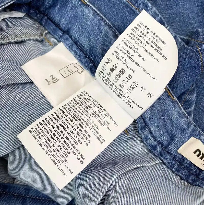 Louis Vuitton Louis Vuitton Blue Lenzing Women's Skirt 0089 Size 28" / US 6 / IT 42 - 5 Thumbnail