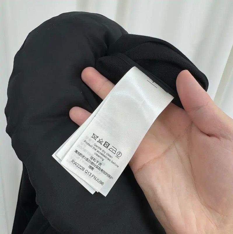 Louis Vuitton Louis Vuitton Black Pleated Skirt for Summer 0089 Size 23" - 6 Thumbnail