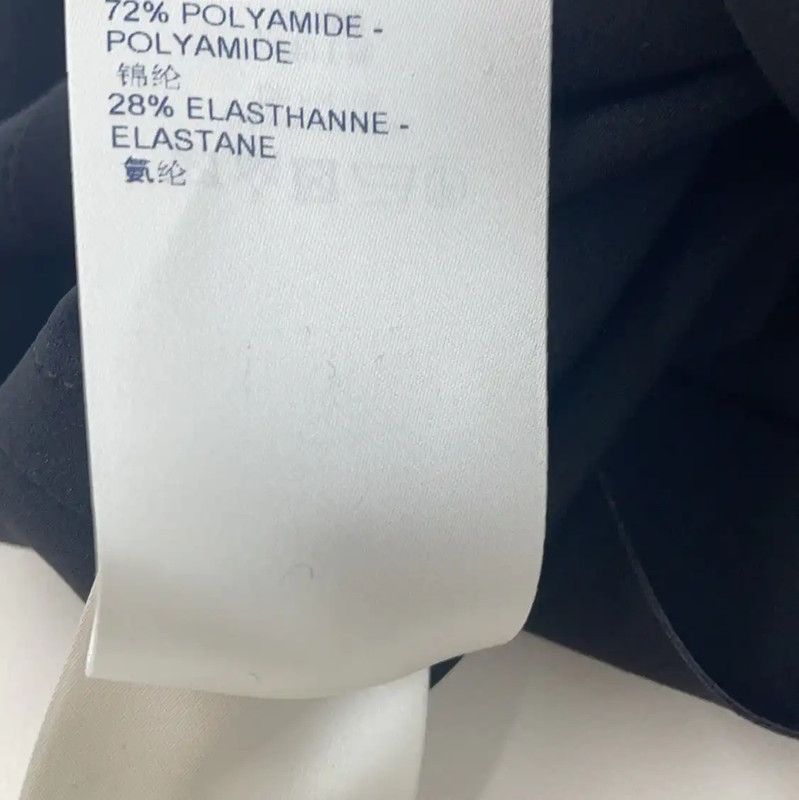 Louis Vuitton Louis Vuitton XXS Black Polyester Women's Skirt 0089 Size 22" - 5 Thumbnail