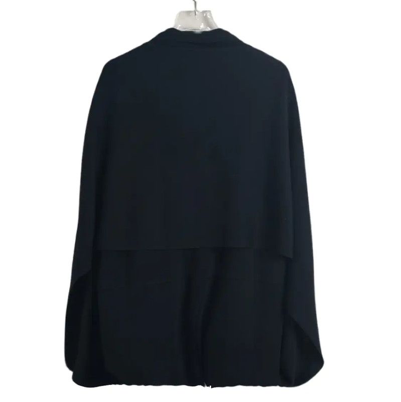 Louis Vuitton Louis Vuitton Black Wool Blend Women's Cardigan 0089 Size M / US 6-8 / IT 42-44 - 2 Thumbnail