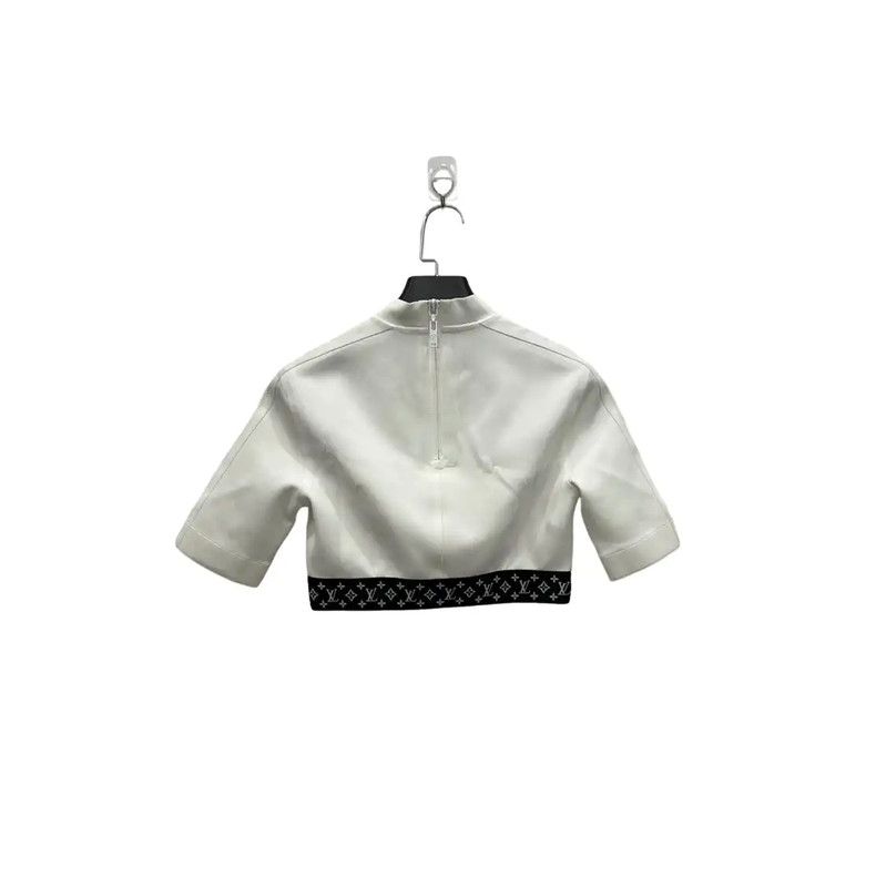 Louis Vuitton Louis Vuitton White Short Sleeve T-Shirt 0089 Size ONE SIZE - 3 Thumbnail