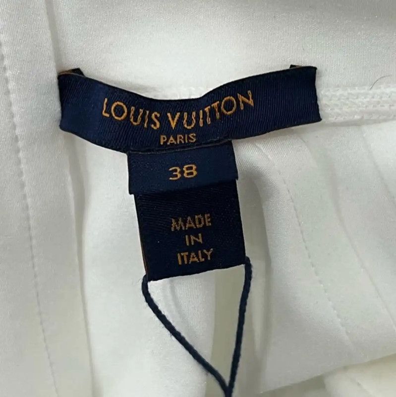 Louis Vuitton Louis Vuitton White Short Sleeve T-Shirt 0089 Size ONE SIZE - 4 Thumbnail