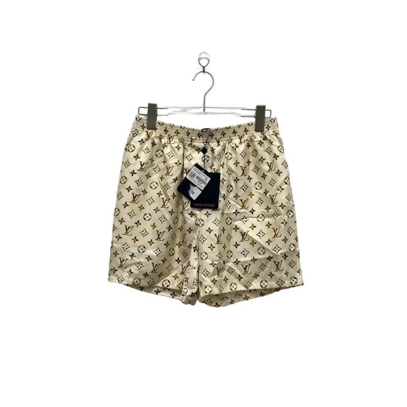 Louis Vuitton Louis Vuitton Yellow Patterned Women's Shorts 0089 Size 28" / US 6 / IT 42 - 2 Thumbnail