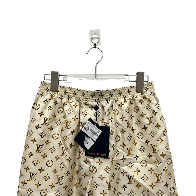 Louis Vuitton Louis Vuitton Yellow Patterned Women's Shorts 0089 Size 28" / US 6 / IT 42 - 4 Thumbnail
