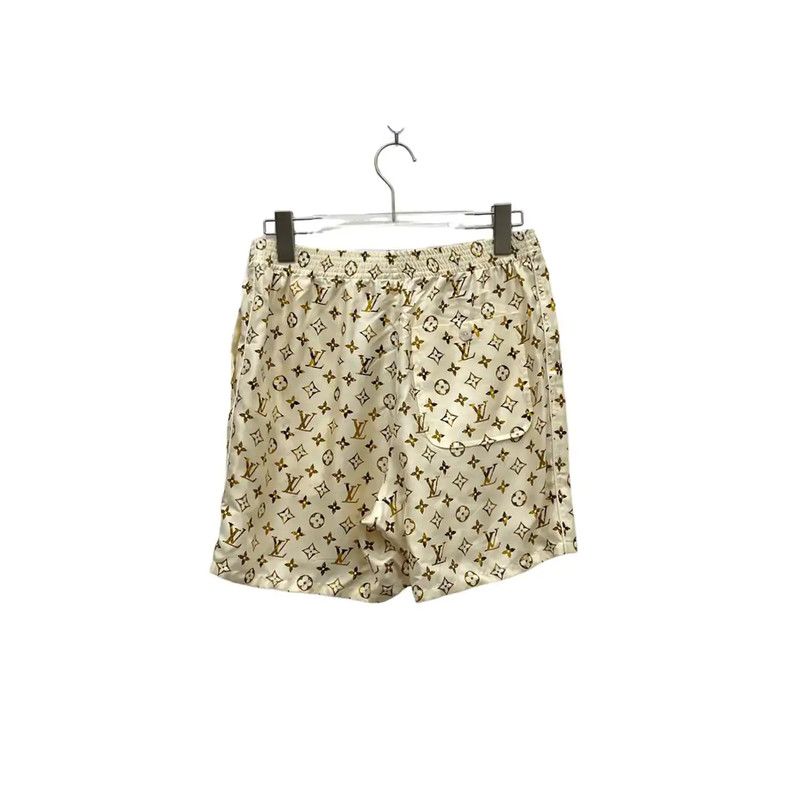 Louis Vuitton Louis Vuitton Yellow Patterned Women's Shorts 0089 Size 28" / US 6 / IT 42 - 3 Thumbnail