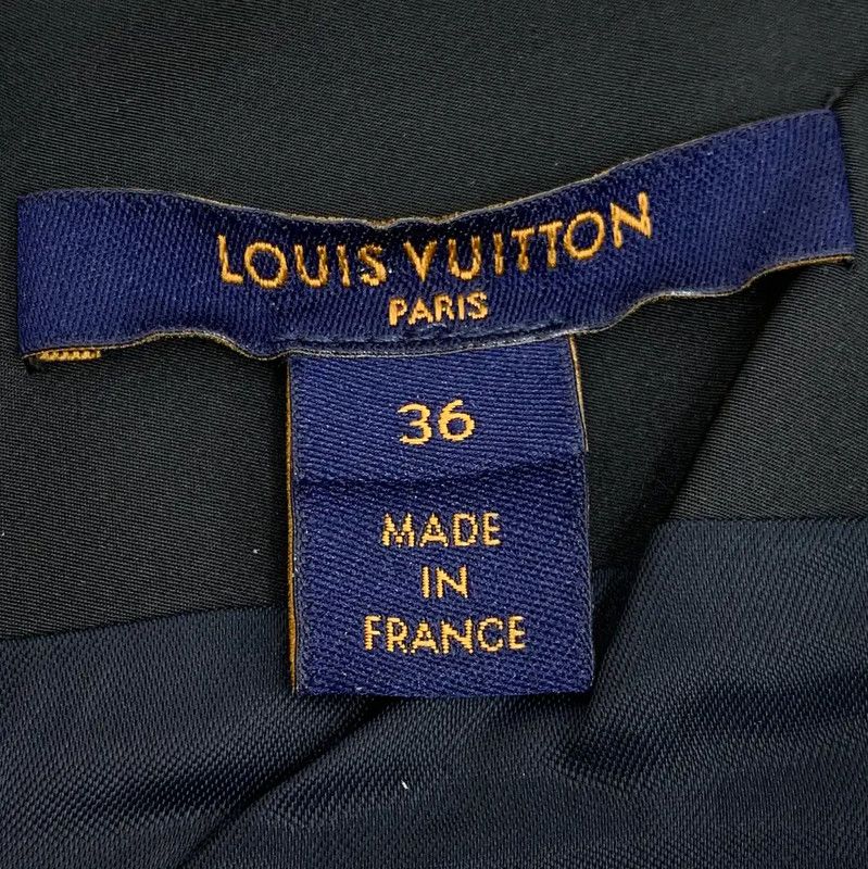 Louis Vuitton Louis Vuitton Silver Women's Mini Skirt 0089 Size 22" - 5 Thumbnail