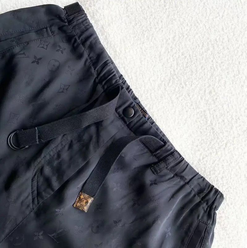 Louis Vuitton Louis Vuitton Black Ladies Casual Pants 0089 Size 26" / US 2 / IT 38 - 3 Thumbnail