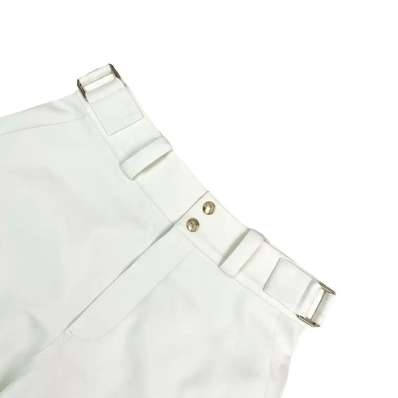 Louis Vuitton Louis Vuitton White Nylon Casual Pants 0089 Size 26" / US 2 / IT 38 - 3 Thumbnail