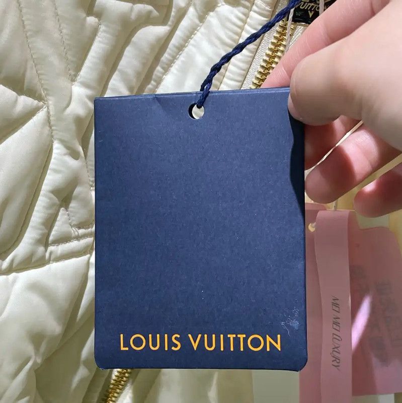 Louis Vuitton Louis Vuitton Beige Cotton Mini Skirt 0089 Size 23" - 6 Thumbnail