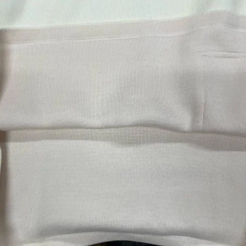 Louis Vuitton Louis Vuitton Cream Wool Women's T-Shirt 0089 Size XL / US 12-14 / IT 48-50 - 4 Thumbnail