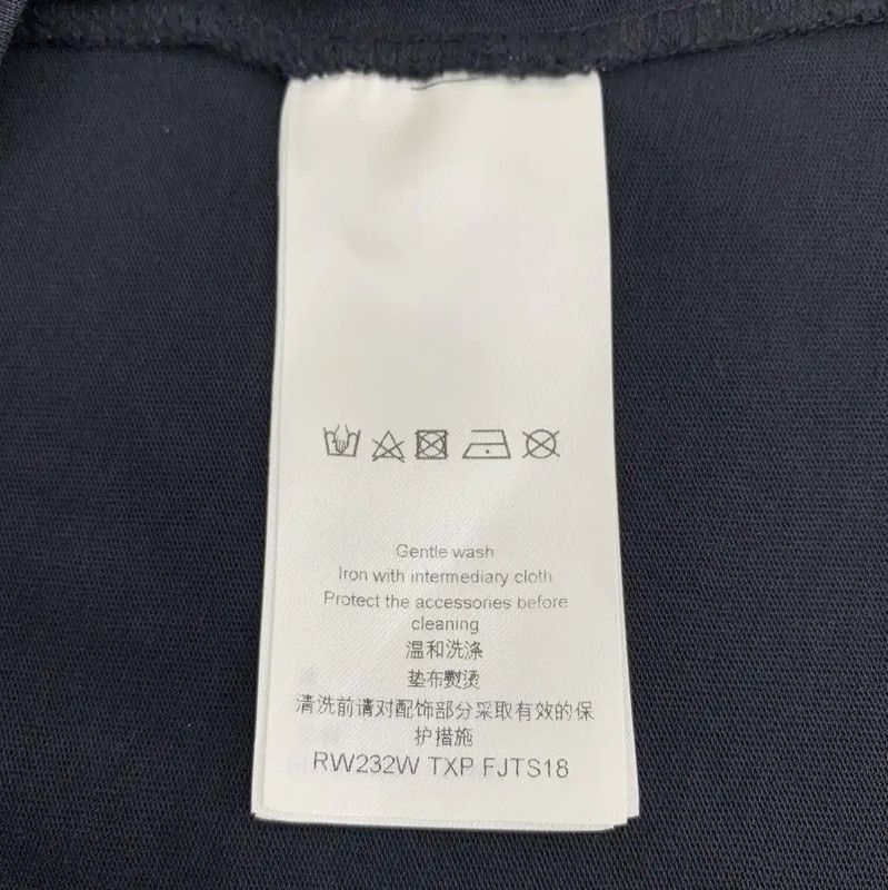 Louis Vuitton Louis Vuitton Black Cotton Women's T-Shirt 0089 Size M / US 6-8 / IT 42-44 - 6 Thumbnail