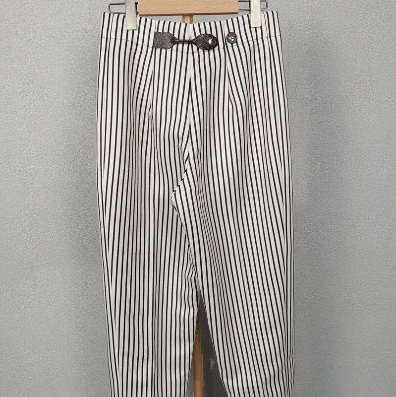 Louis Vuitton Louis Vuitton Color-Blocked Cotton Casual Pants 0089 Size 28" / US 6 / IT 42 - 2 Thumbnail