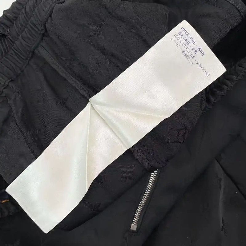 Louis Vuitton Louis Vuitton Black Casual Women's Pants 0089 Size 28" / US 6 / IT 42 - 5 Thumbnail