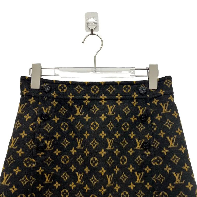 Louis Vuitton Louis Vuitton Black Women's Skirt 0089 Size 26" / US 2 / IT 38 - 3 Thumbnail