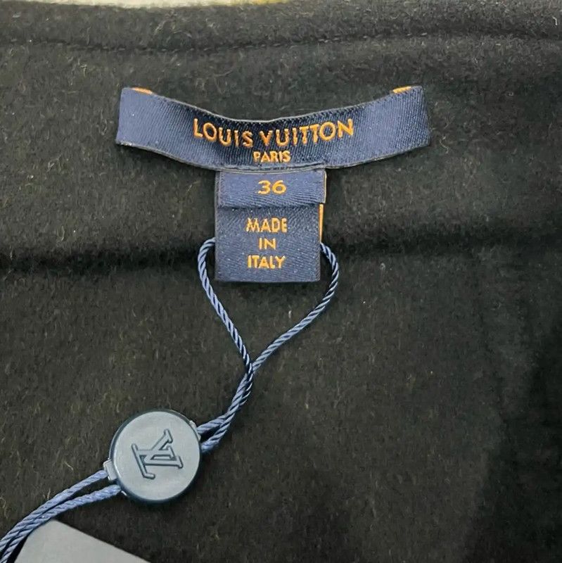 Louis Vuitton Louis Vuitton Black Women's Skirt 0089 Size 26" / US 2 / IT 38 - 4 Thumbnail