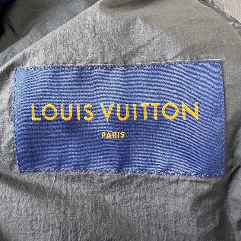 Louis Vuitton Louis Vuitton XXXL Dark Gray Nylon Jacket 0089 Size XXL / US 16-18 / IT 52-54 - 3 Thumbnail