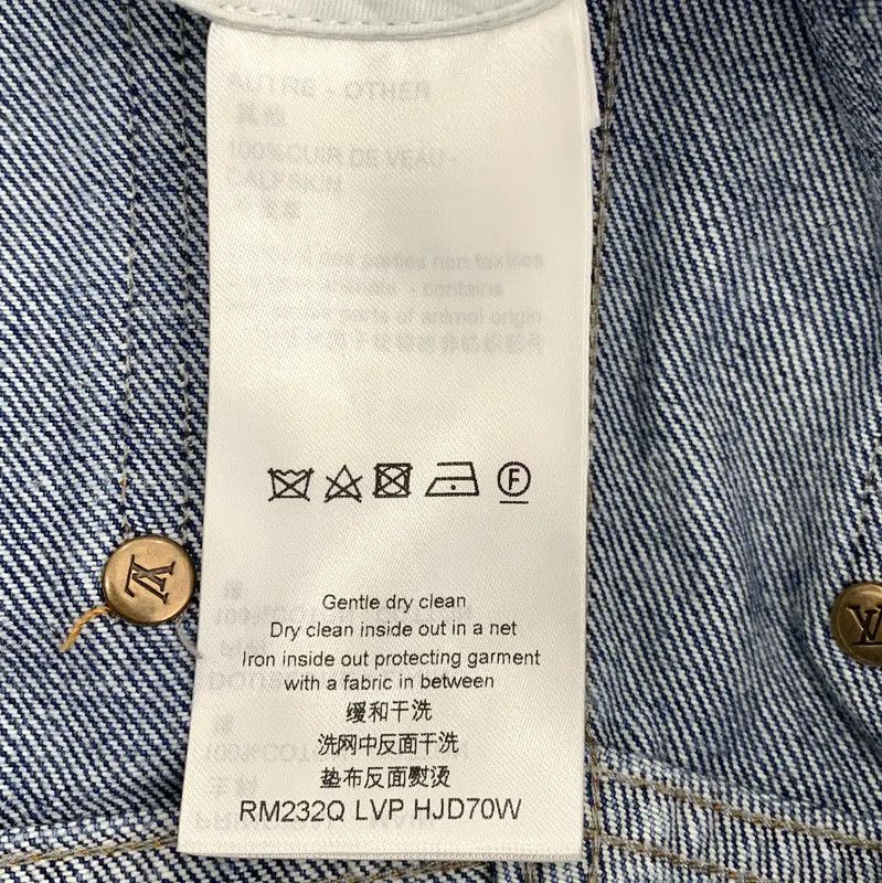 Louis Vuitton Louis Vuitton Light Blue Cotton Women's Jeans 0089 Size 28" / US 6 / IT 42 - 7 Thumbnail