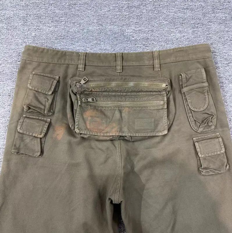 Louis Vuitton Louis Vuitton Khaki Cotton Blend Casual Pants 0089 Size 28" / US 6 / IT 42 - 4 Thumbnail