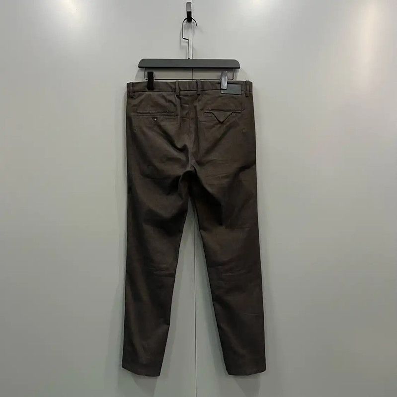 Fendi Fendi Summer Dark Brown Cotton Casual Pants 0089 Size US 30 / EU 46 - 3 Thumbnail