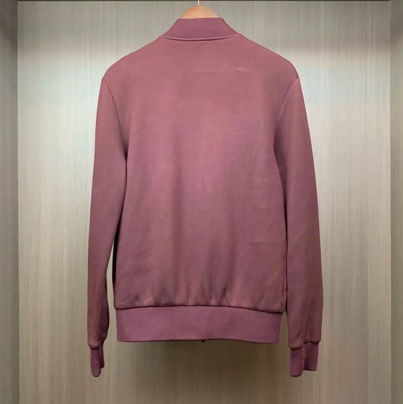 Fendi Fendi Red Cotton Zip Bomber Jacket for Men 0089 Size US M / EU 48-50 / 2 - 2 Thumbnail