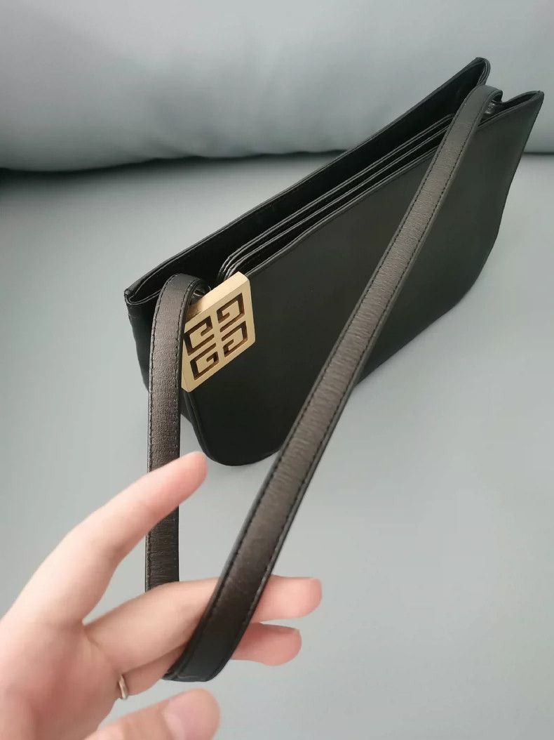 Givenchy Givenchy Vintage Crossgrain Leather Bag - dmc Size ONE SIZE - 5 Thumbnail