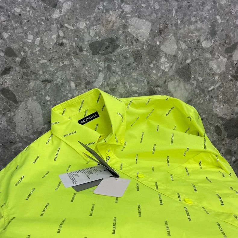 Balenciaga Balenciaga Oversized Logo Print Shirt - dmc Size US M / EU 48-50 / 2 - 4 Thumbnail