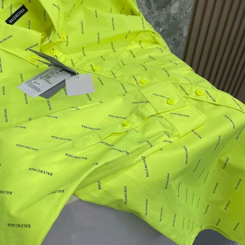 Balenciaga Balenciaga Oversized Logo Print Shirt - dmc Size US M / EU 48-50 / 2 - 5 Thumbnail