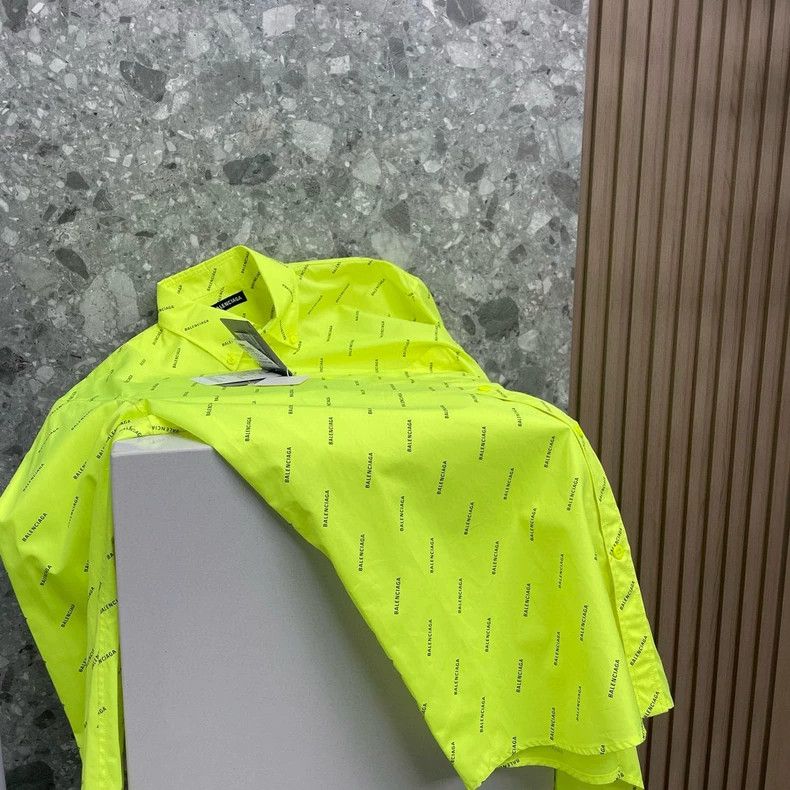 Balenciaga Balenciaga Oversized Logo Print Shirt - dmc Size US M / EU 48-50 / 2 - 3 Thumbnail