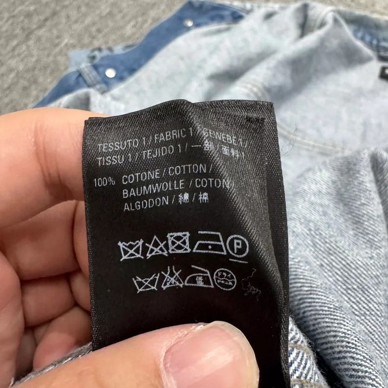 Balenciaga Balenciaga Graffiti Denim Jacket - dmc Size US M / EU 48-50 / 2 - 6 Thumbnail