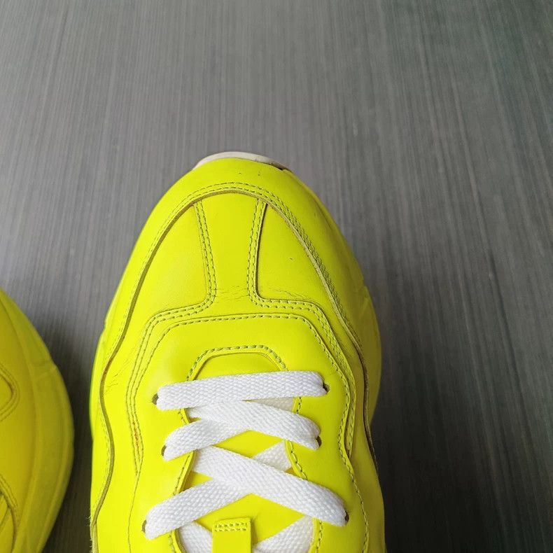Gucci Gucci Dad Sneakers Yellow - dmc Size US 9 / EU 42 - 8 Thumbnail