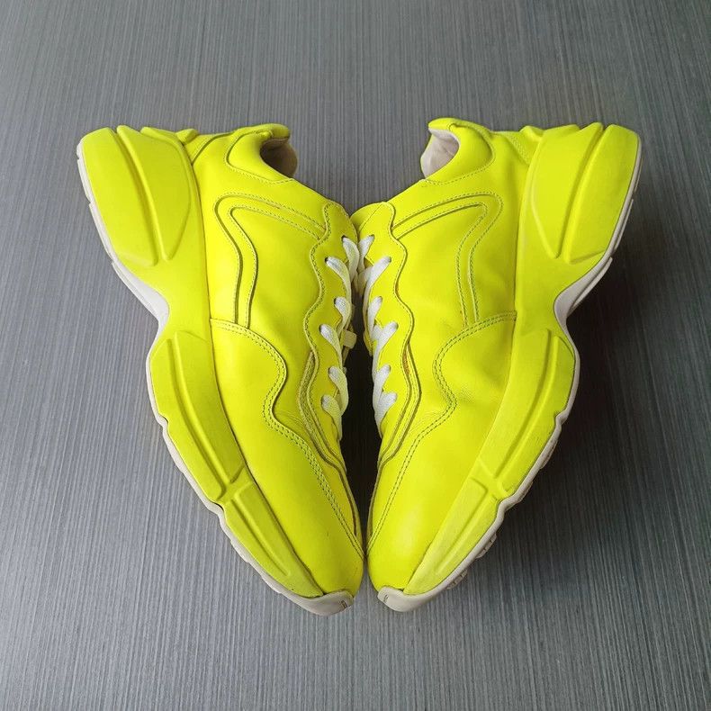 Gucci Gucci Dad Sneakers Yellow - dmc Size US 9 / EU 42 - 3 Thumbnail
