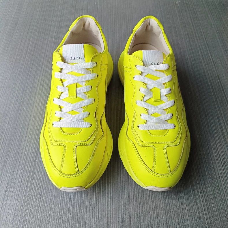 Gucci Gucci Dad Sneakers Yellow - dmc Size US 9 / EU 42 - 2 Thumbnail