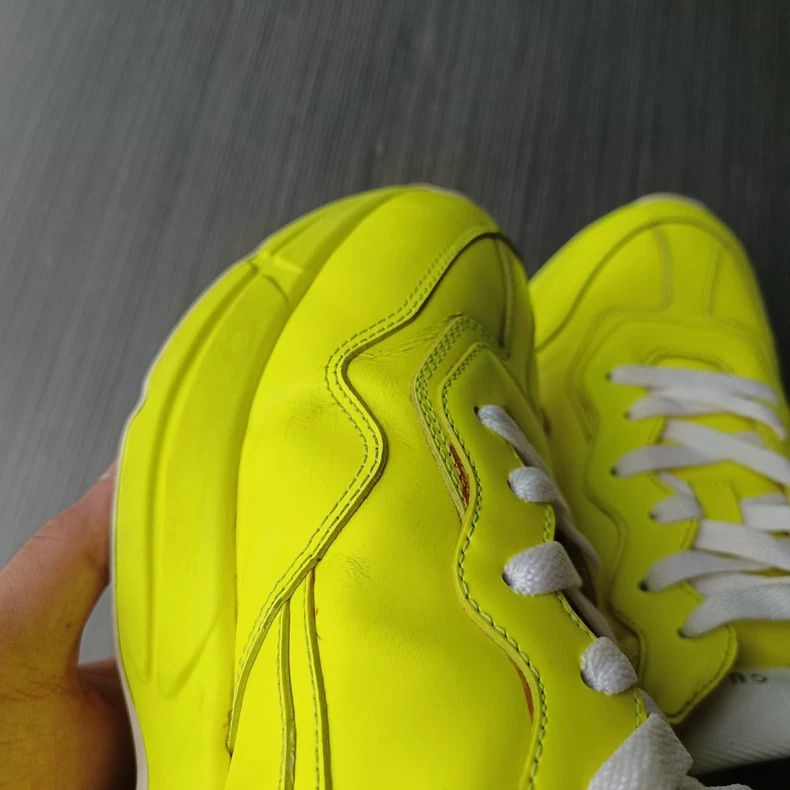 Gucci Gucci Dad Sneakers Yellow - dmc Size US 9 / EU 42 - 7 Thumbnail