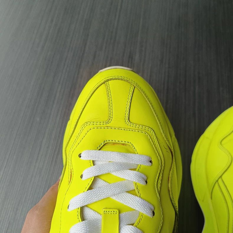 Gucci Gucci Dad Sneakers Yellow - dmc Size US 9 / EU 42 - 9 Thumbnail