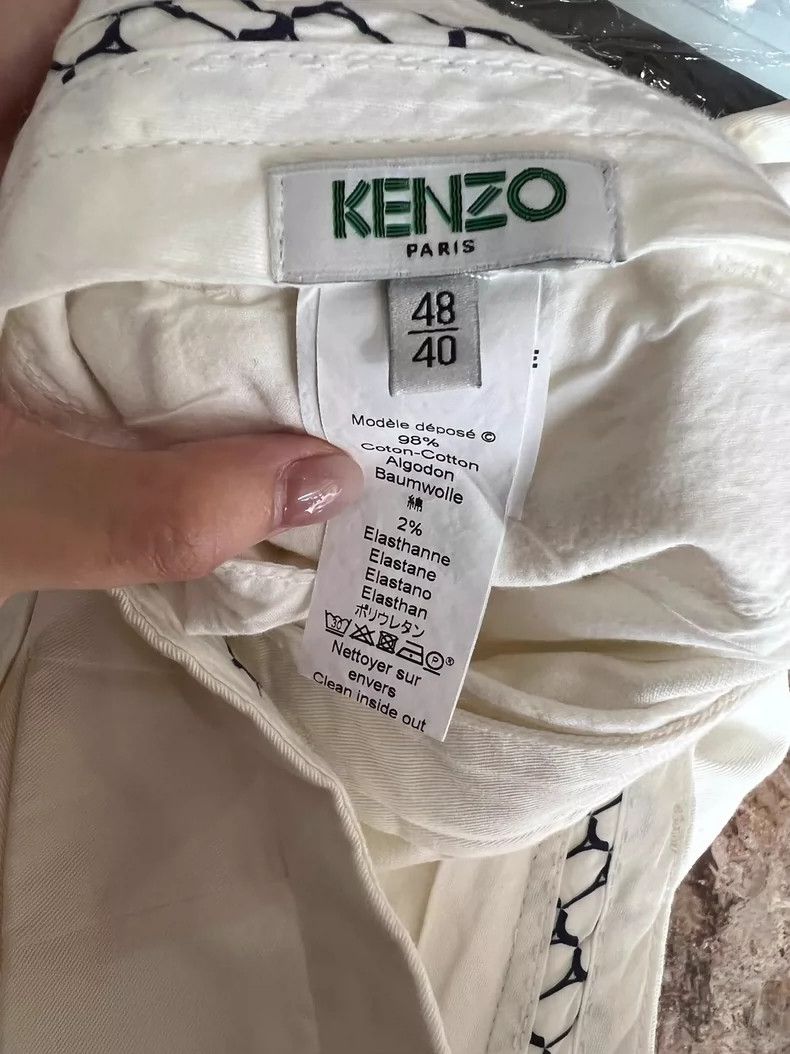 Kenzo KENZO Men's Tiger Head Casual Shorts - dmc Size US 38 / EU 54 - 4 Thumbnail