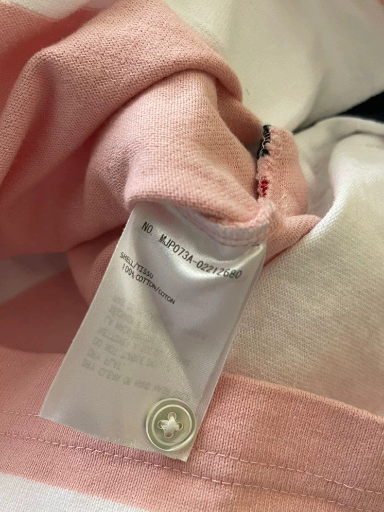 Thom Browne Thom Browne Pink Long Sleeve Polo - dmc Size US S / EU 44-46 / 1 - 4 Thumbnail