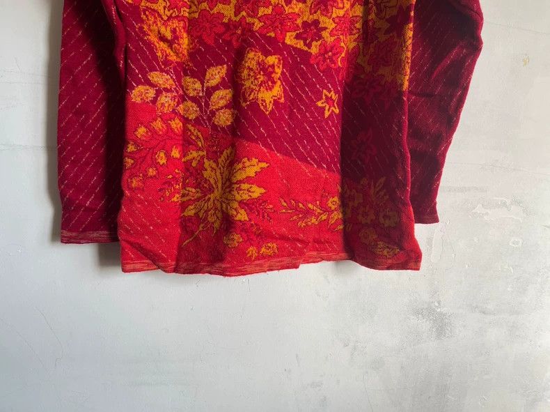Kenzo Kenzo Wool Maple Leaf Print Sweater - dmc Size US M / EU 48-50 / 2 - 7 Thumbnail