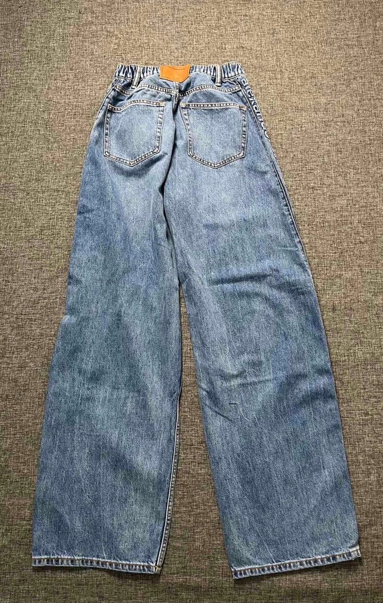 Alexander Wang Alexander Wang Washed Wide-Leg Jeans - dmc Size US 26 / EU 42 - 2 Thumbnail