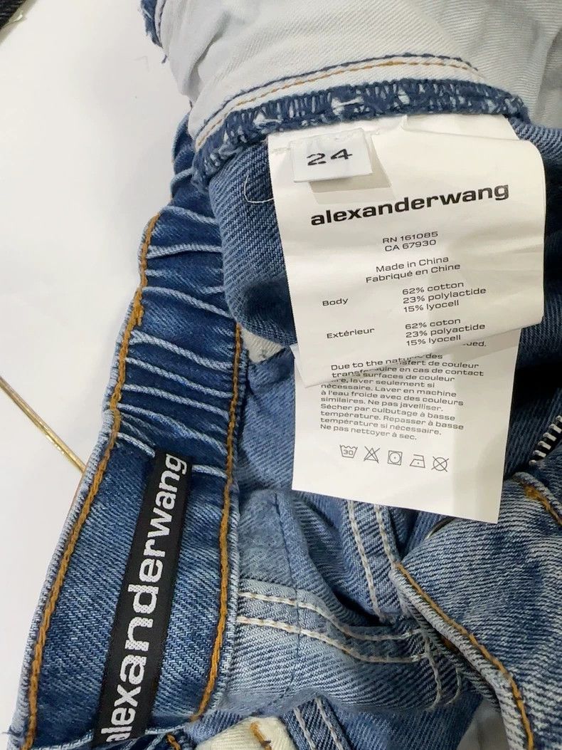 Alexander Wang Alexander Wang Washed Wide-Leg Jeans - dmc Size US 26 / EU 42 - 9 Thumbnail