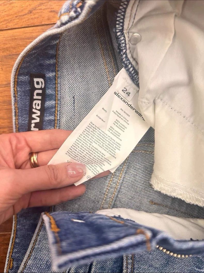 Alexander Wang Alexander Wang Denim Shorts - dmc Size US 26 / EU 42 - 2 Thumbnail