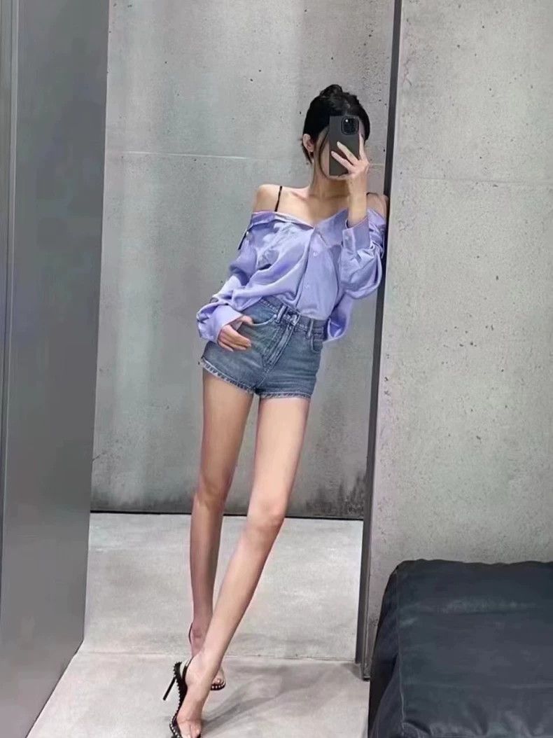 Alexander Wang Alexander Wang Denim Shorts - dmc Size US 26 / EU 42 - 5 Thumbnail