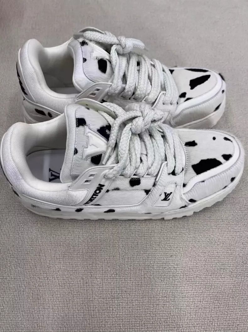 Louis Vuitton Louis Vuitton Trainer Maxi 2025 Sneakers - dmc Size US 10 / EU 43 - 4 Thumbnail