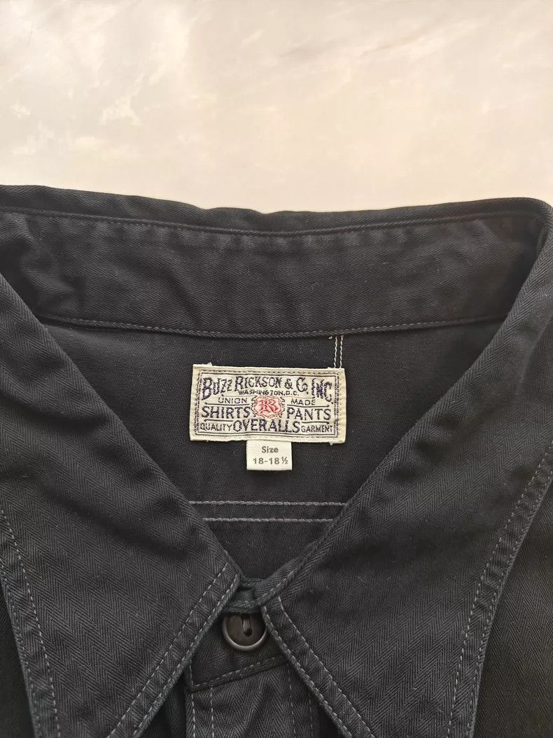 Freewheelers Freewheelers 1960s Open-Collar Shirt - dmc Size US L / EU 52-54 / 3 - 3 Thumbnail