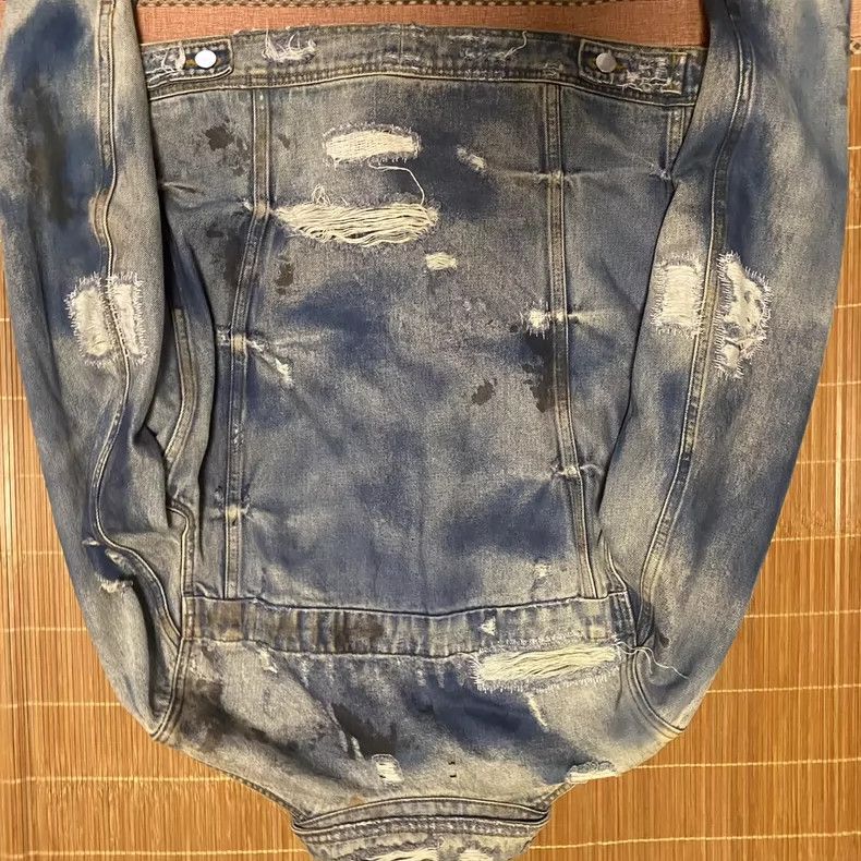 Amiri Amiri 16OG Blue Denim Jacket - dmc Size US M / EU 48-50 / 2 - 2 Thumbnail