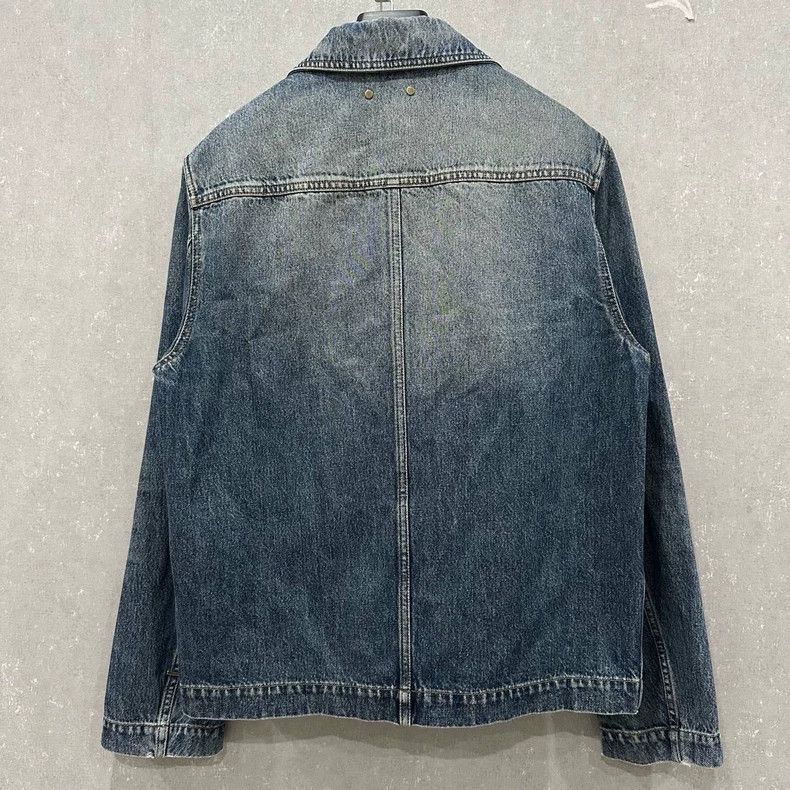 Louis Vuitton Louis Vuitton Embroidered Logo Denim Jacket - dmc Size US M / EU 48-50 / 2 - 2 Thumbnail