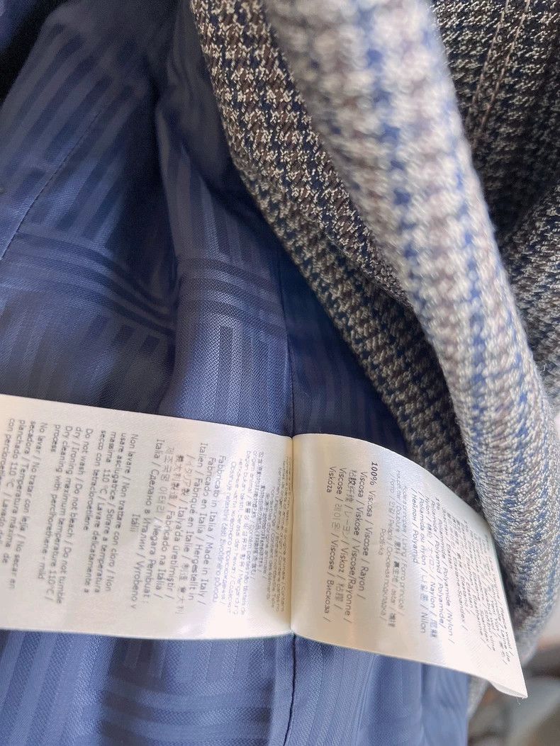 Fendi Fendi Runway Wool Plaid Coat - dmc Size US XL / EU 56 / 4 - 7 Thumbnail